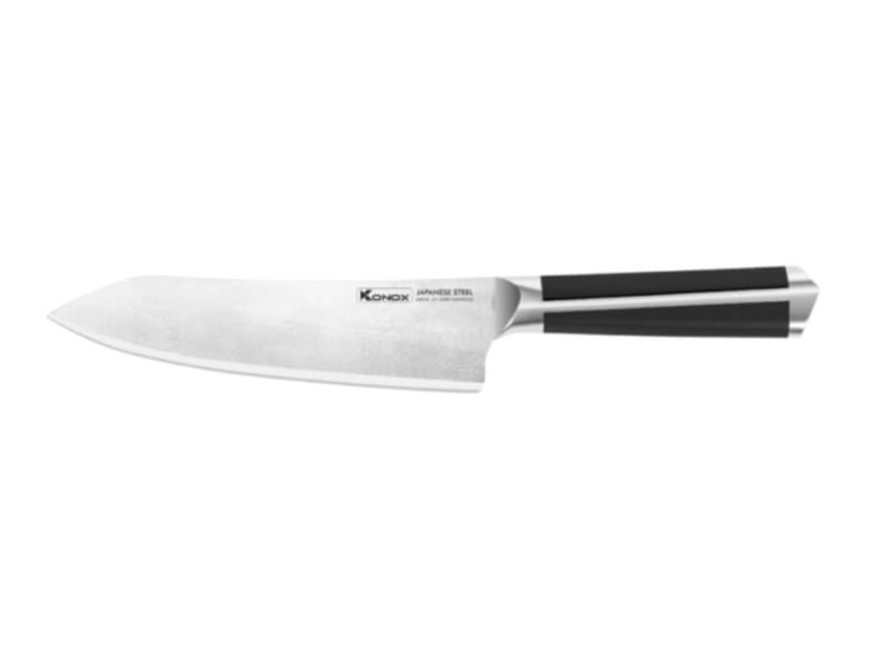 Dao thép Nhật Damascus Series Eiko Series 7″ Deba Knife