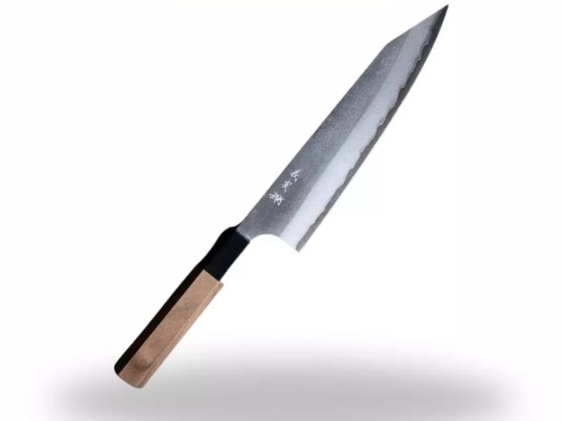 Dao Yamasa Bunka 170mm Thép Aogami