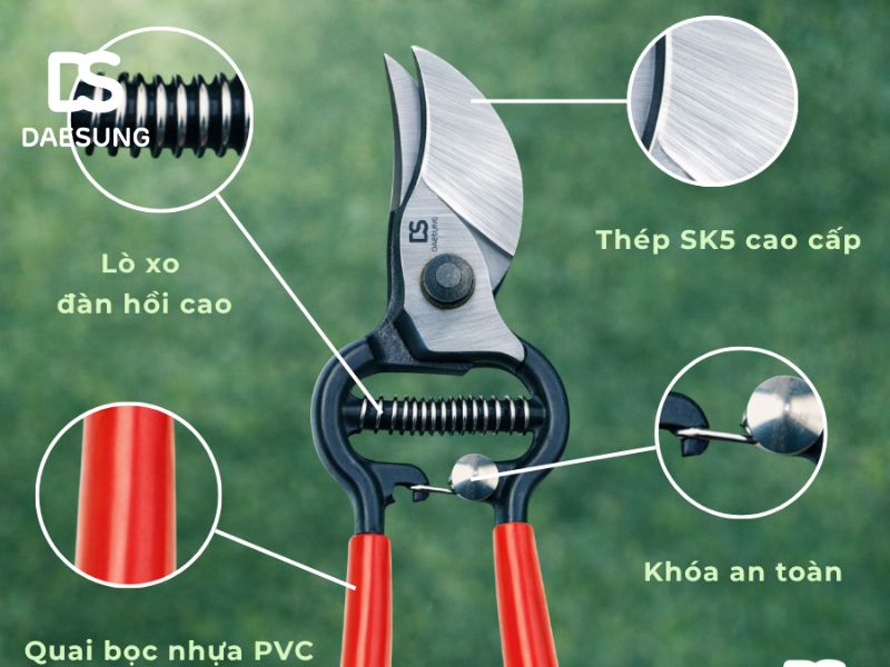 Kéo cắt cành SK5 Daesung 1