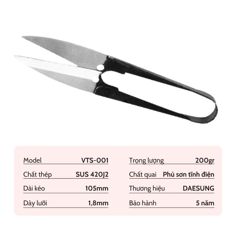 Thông tin kéo VTS-001